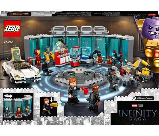 LEGO Marvel - Iron Man Wapenkamer - 76216