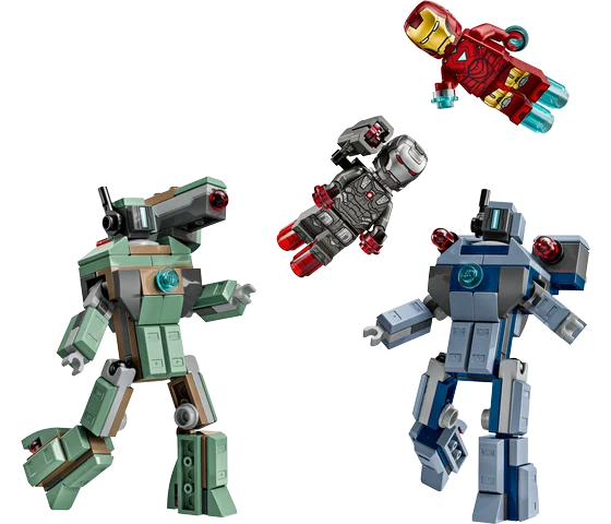 LEGO Marvel - Iron Man en War Machine vs. Hammer Drones - 76320