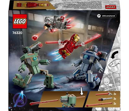 LEGO Marvel - Iron Man en War Machine vs. Hammer Drones - 76320