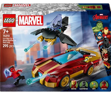 LEGO Marvel - Iron Mans auto en Black Panther vs. Rode Hulk - 76310
