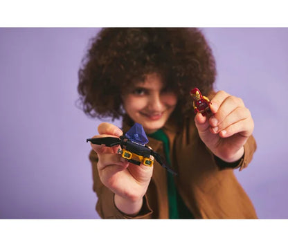 LEGO Marvel - Iron Mans auto en Black Panther vs. Rode Hulk - 76310