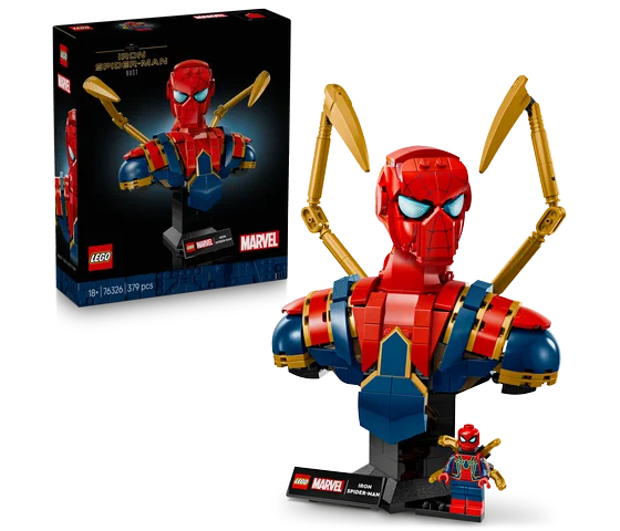 LEGO Marvel - Iron Spider-Man buste - 76326