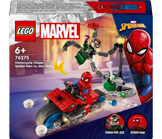 LEGO Marvel - Motorachtervolging: Spider-Man vs. Doc Ock - 76275