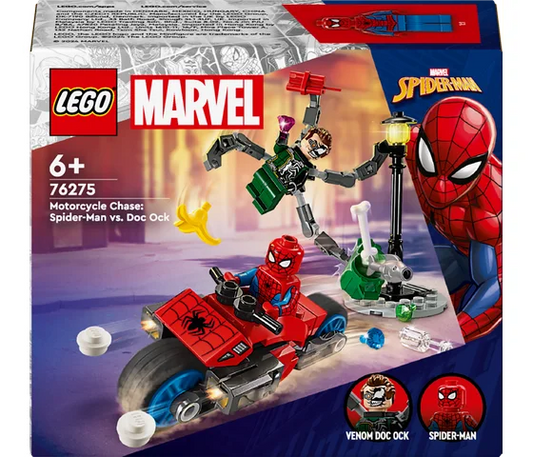 LEGO Marvel – Fahrradverfolgungsjagd: Spider-Man gegen Doc Ock – 76275