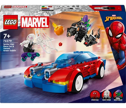 LEGO Marvel - Spider-Man racewagen en Venom Green Goblin - 76279