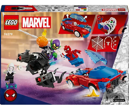 LEGO Marvel - Spider-Man racewagen en Venom Green Goblin - 76279
