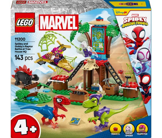 LEGO Marvel – Spidey und Gobbys Raptor-Kampf im Baumhaus – 11200