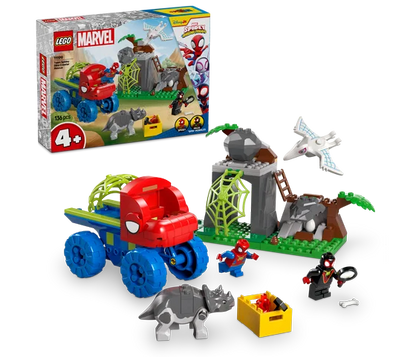 LEGO Marvel - Team Spidey reddingsmissie met dinotruck - 11199