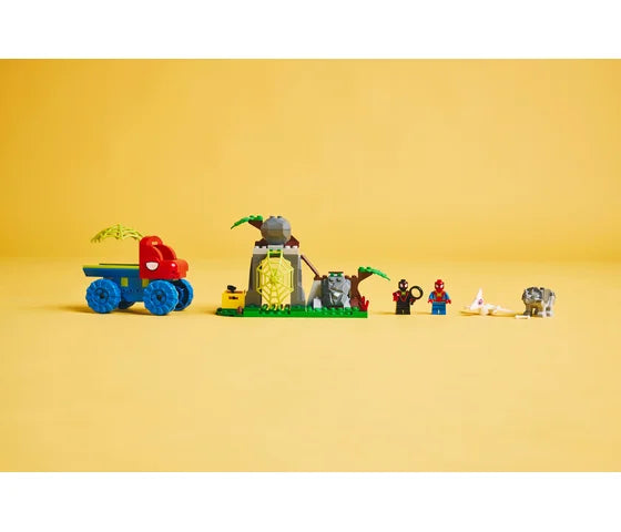 LEGO Marvel - Team Spidey reddingsmissie met dinotruck - 11199