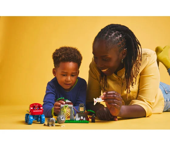 LEGO Marvel - Team Spidey reddingsmissie met dinotruck - 11199