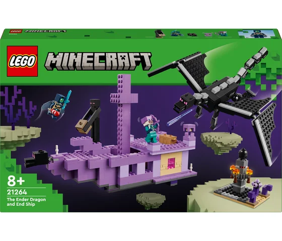 LEGO Minecraft - De Enderdraak en het End-schip - 21264