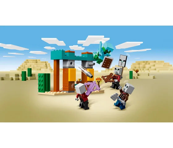 LEGO Minecraft - De Illagers in de woestijn - 21267