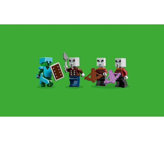 LEGO Minecraft - De Illagers in de woestijn - 21267