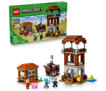 LEGO Minecraft - De Plunderaar buitenpost en Verwoester - 21278