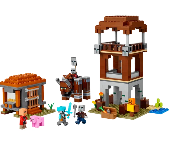 LEGO Minecraft - De Plunderaar buitenpost en Verwoester - 21278
