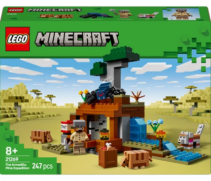 LEGO Minecraft - De gordeldieren bij de mijn - 21269