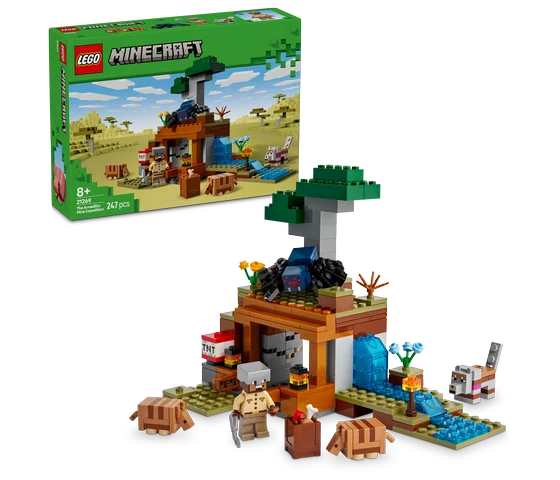 LEGO Minecraft - De gordeldieren bij de mijn - 21269