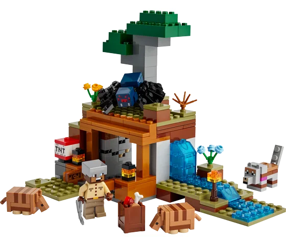 LEGO Minecraft - De gordeldieren bij de mijn - 21269