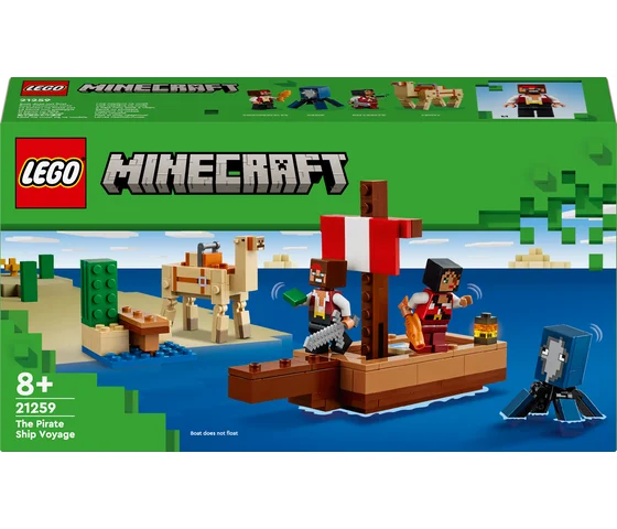 LEGO Minecraft - De piratenschipreis - 21259