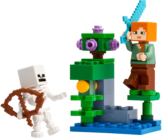 LEGO Minecraft - Duel bij de weelderige grot - 30705