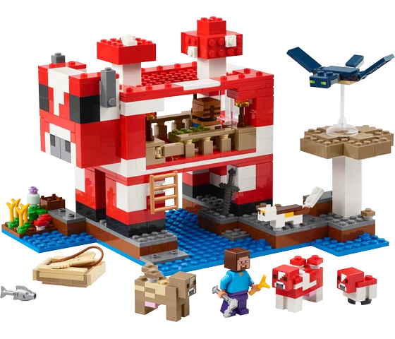 LEGO Minecraft - Het Mooshroom huis - 21270