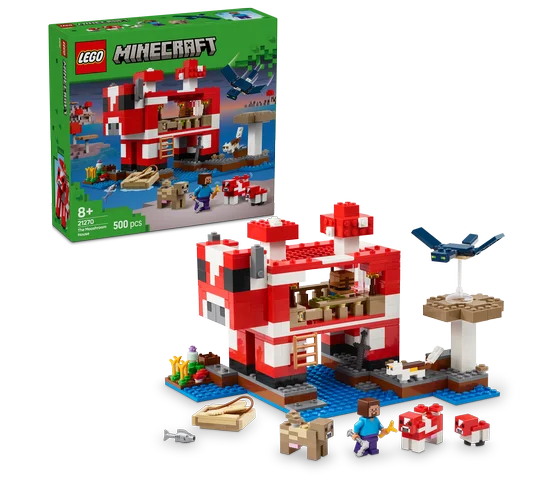 LEGO Minecraft - Het Mooshroom huis - 21270