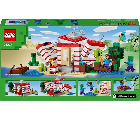 LEGO Minecraft - Het TNT junglehuis - 21275