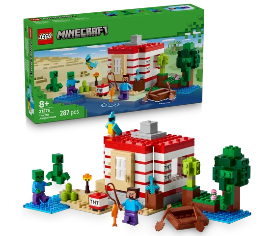 LEGO Minecraft - Het TNT junglehuis - 21275