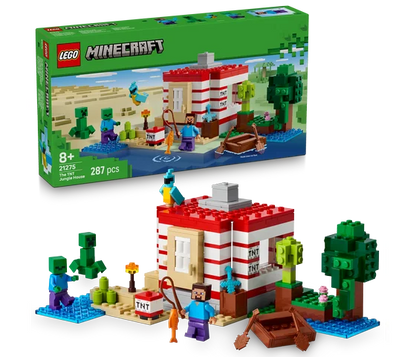 LEGO Minecraft - Het TNT junglehuis - 21275