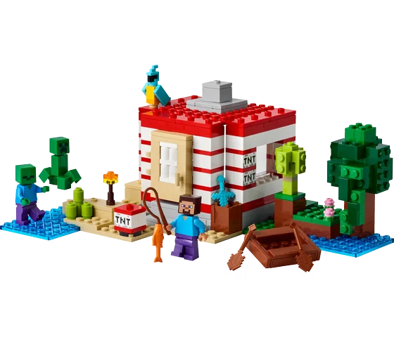 LEGO Minecraft - Het TNT junglehuis - 21275