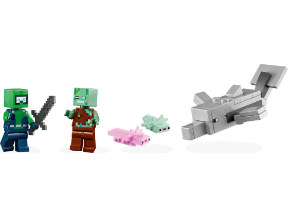 LEGO Minecraft - Het axolotlhuis - 21247