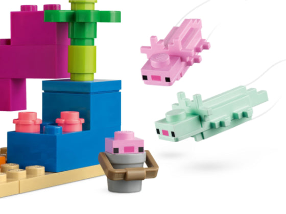 LEGO Minecraft - Het axolotlhuis - 21247
