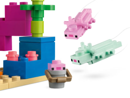 LEGO Minecraft - Het axolotlhuis - 21247