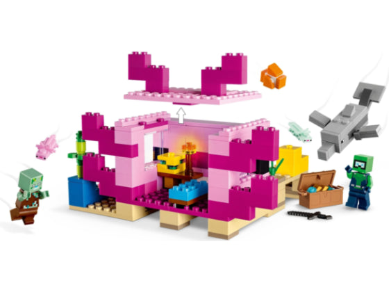 LEGO Minecraft - Het axolotlhuis - 21247
