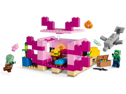 LEGO Minecraft - Het axolotlhuis - 21247
