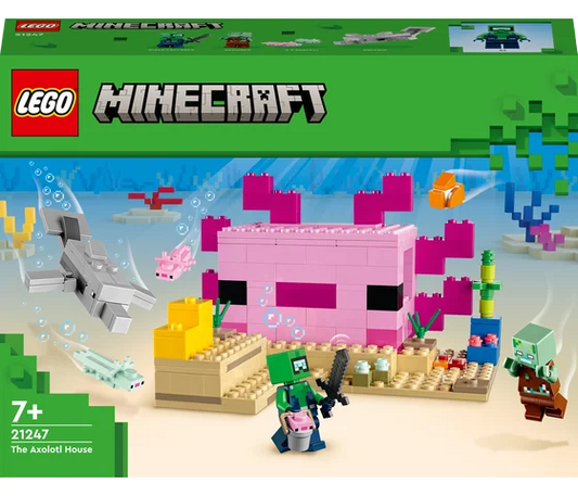 LEGO Minecraft – Das Axolotl-Haus – 21247