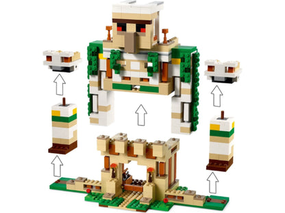 LEGO Minecraft - Het ijzergolemfort - 21250