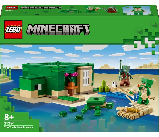 LEGO Minecraft - Het schildpadstrandhuis - 21254