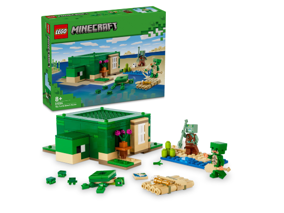 LEGO Minecraft - Het schildpadstrandhuis - 21254