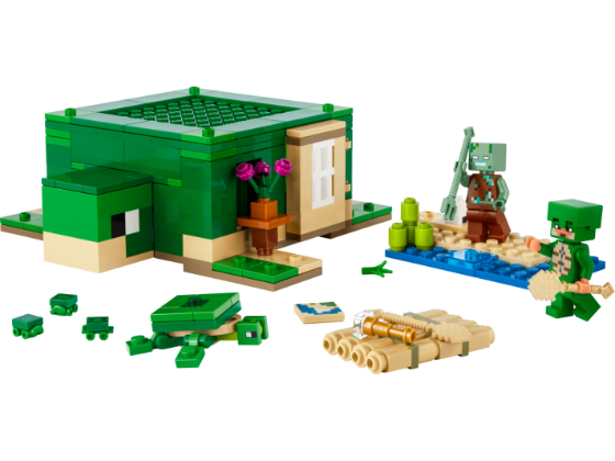 LEGO Minecraft - Het schildpadstrandhuis - 21254