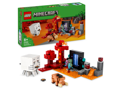 LEGO Minecraft - Hinderlaag bij het Nether-portaal - 21255
