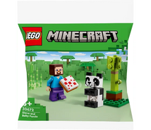 LEGO Minecraft - Steve en babypanda - 30672