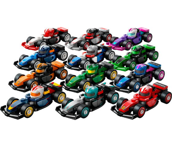 LEGO Minifigures - F1® raceauto's - Complete doos (36 stuks) - 71049