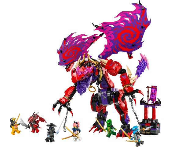 LEGO Ninjago - Bliksemtand Draak van Chaos - 71832