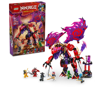 LEGO Ninjago - Bliksemtand Draak van Chaos - 71832