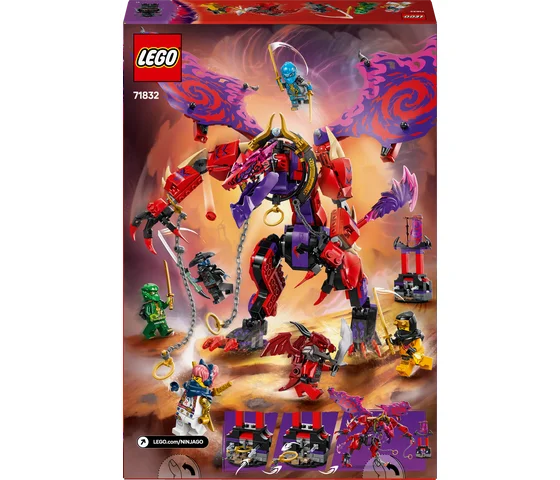 LEGO Ninjago - Bliksemtand Draak van Chaos - 71832
