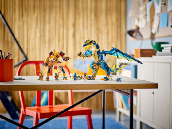 LEGO Ninjago - Elementaire draak versus keizerin Mech - 71796