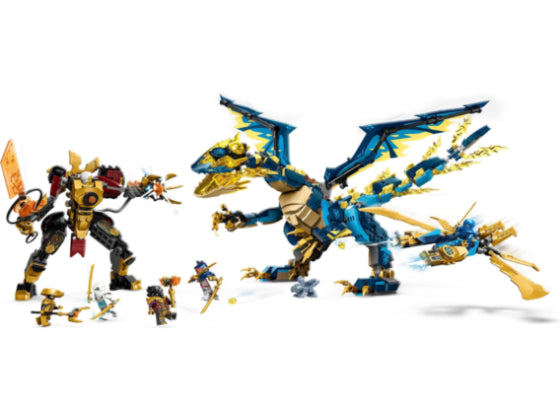 LEGO Ninjago - Elementaire draak versus keizerin Mech - 71796