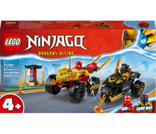 LEGO Ninjago - Kai en Ras' duel tussen auto en motor - 71789