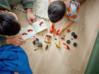 LEGO Ninjago - Kai en Ras' duel tussen auto en motor - 71789